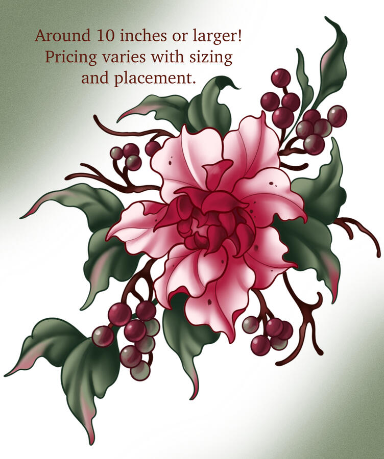Large Flower $800+